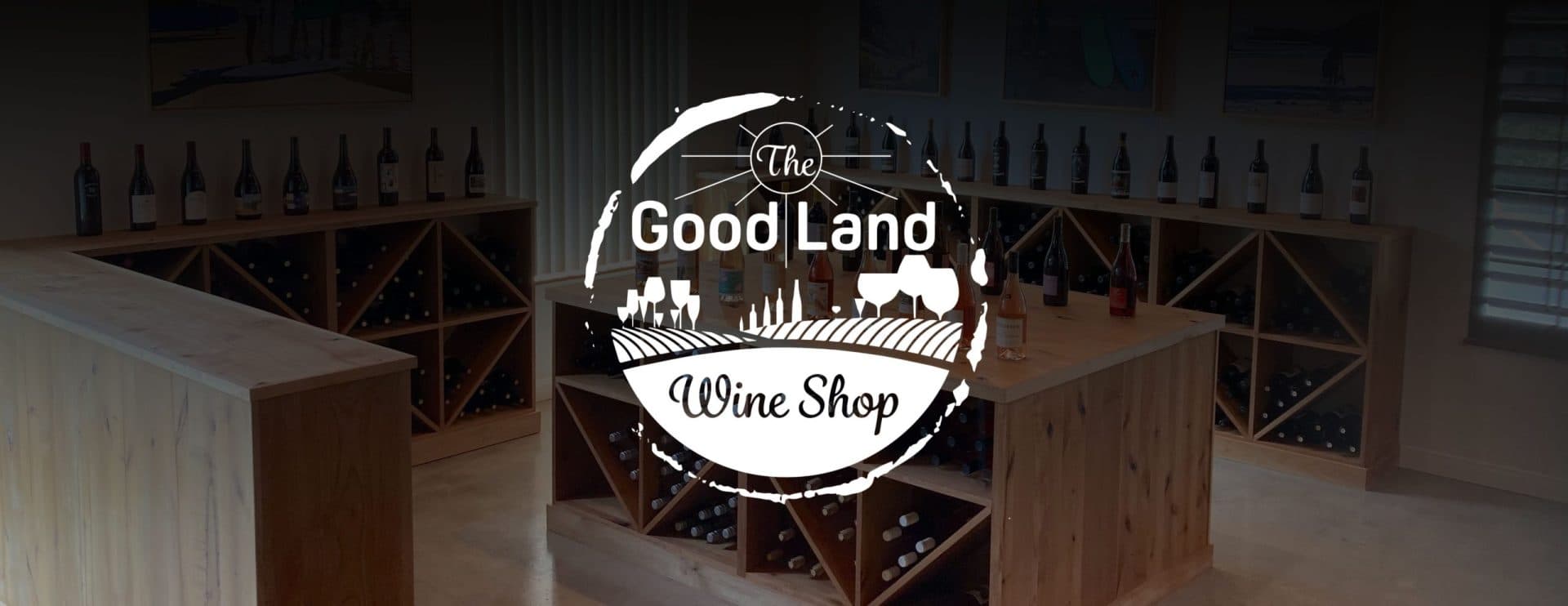 Inside Good Land Wine Shop